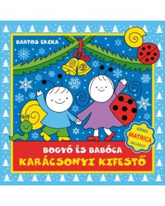 Bogyó és Babóca Karácsonyi kifestő