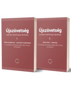 Újszövetség olvasást segítő nagy betűkkel 1–2.