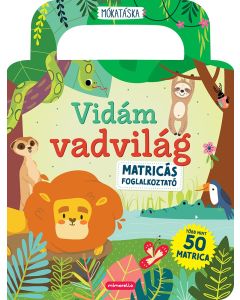 Vidám vadvilág - matricás foglalkoztató