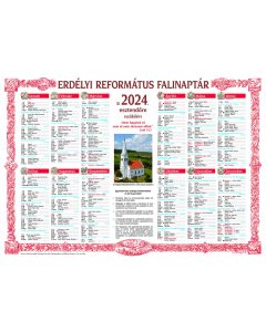 Erdélyi Református falinaptár 2024