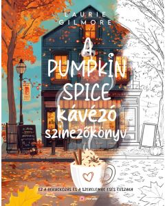 A Pumpkin Spice kávézó színezőkönyv