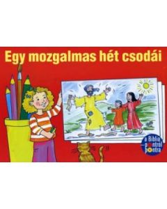  Egy mozgalmas hét csodái -kifestőkönyv