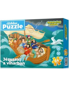 Jézussal a viharban – Bibliai puzzle