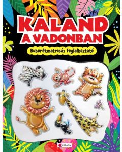 Kaland a vadonban - Buborékmatricás foglalkoztató