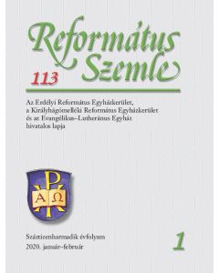 Református Szemle - folyóirat. 113.évf. 1.szám