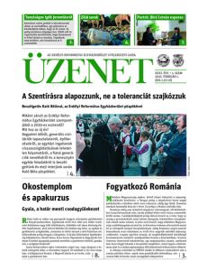 Üzenet - folyóirat. XXXI. évf.3.szám 