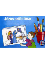 Jézus születése - kifestőkönyv