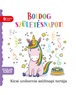 Boldog születésnapot! - Kicsi unikornis szülinapi tortája