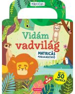 Vidám vadvilág - matricás foglalkoztató