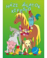 Házi állatok kifestő