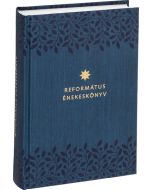 Református énekeskönyv, középméret (sötétkék, mintás)