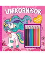 Unikornisok-Varázslatos színező